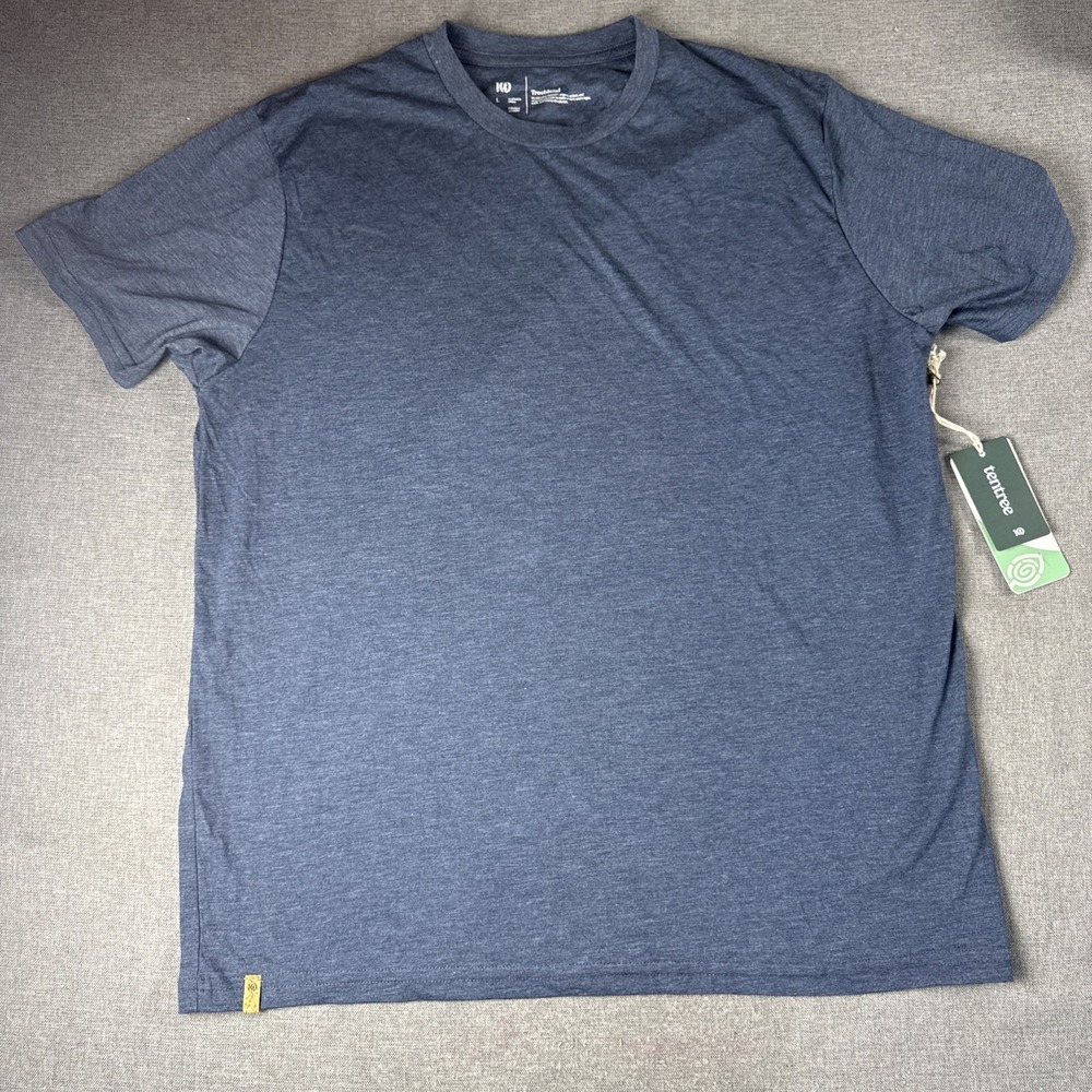 Tentree Men's Large Blue T-Shirt Crewneck